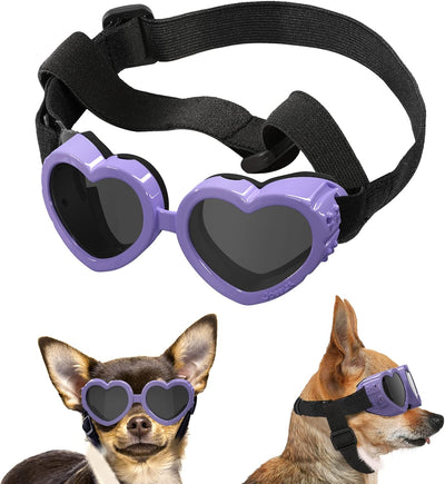 UV Protection | Heart Dog Sunglasses