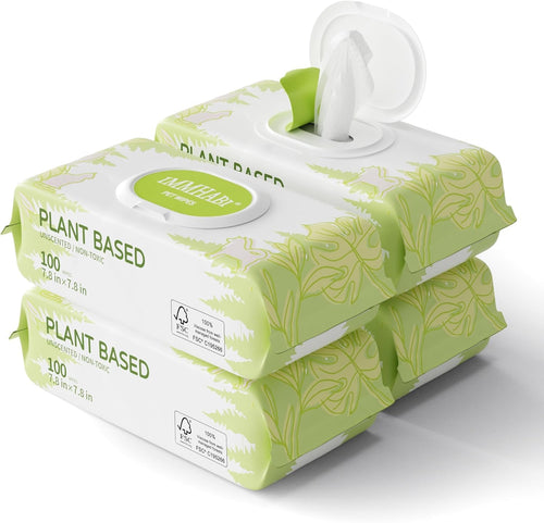 Hypoallergenic Plant Based Dog Cleaning Wipes