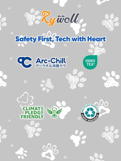 Rywell Cooling Dog Mat Keeps Pets Dry