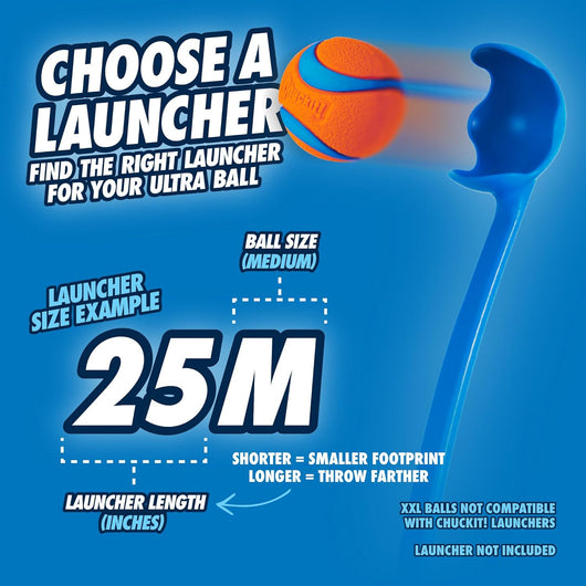 Chuckit! 2.5" Medium Fetch Balls I 3-Pack