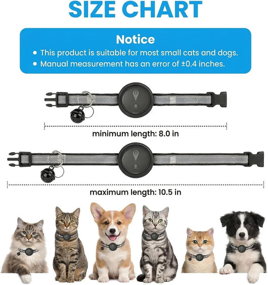 Smart Pet Tracker Collar Without Monthly Subscriptions
