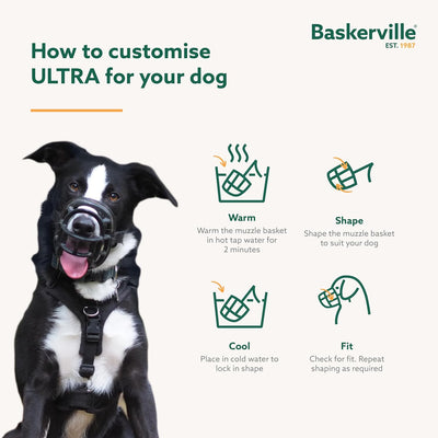Ultra Basket Dog Muzzle for Comfortable Training