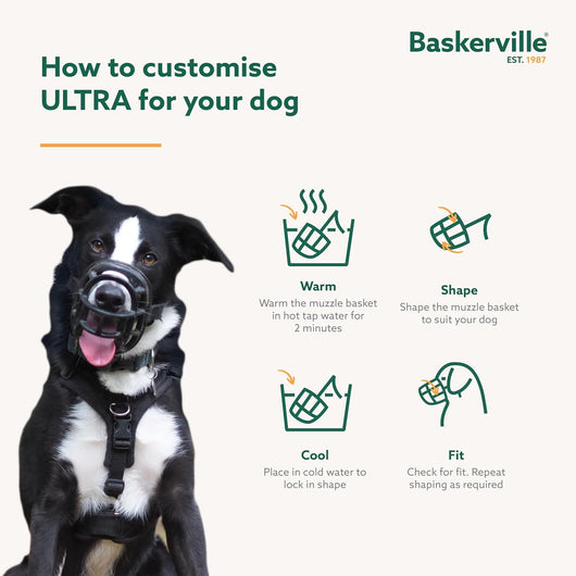 Ultra Basket Dog Muzzle for Comfortable Training