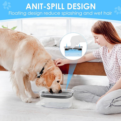 3L No-Spill Dog Water Bowl