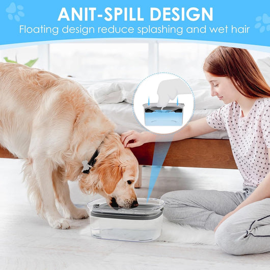 3L No-Spill Dog Water Bowl