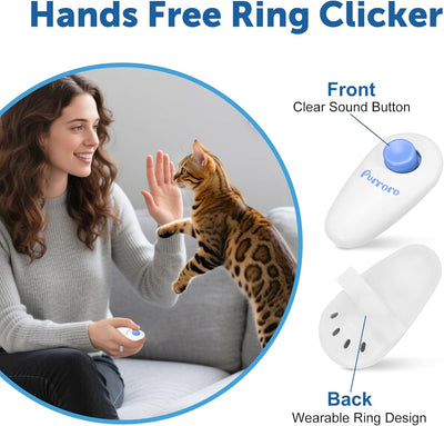 Pet Training Clicker Kit With Target Stick