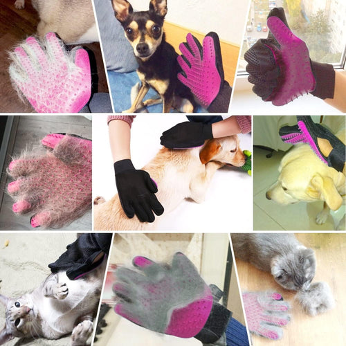 261-Tip Pet Grooming Glove