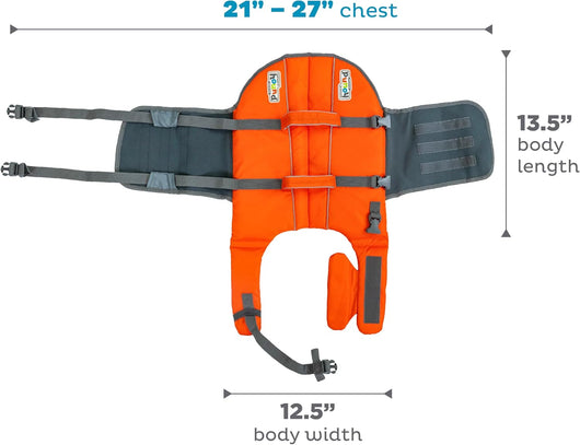 High Visibility Adjustable Dog Life Jacket Vest