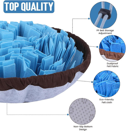 Snuffle Mat Adjustable Foraging Fun For Dogs