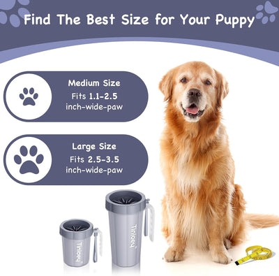 Paw Cleaner Cup With Handle