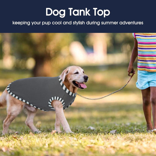 Large Dog Shirt 2 Pack | Cooling Sleeveless Tank Top for Big Breeds