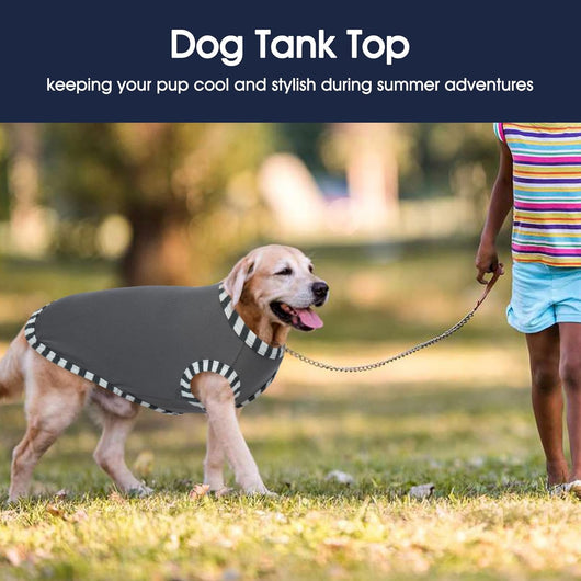 Large Dog Shirt 2 Pack | Cooling Sleeveless Tank Top for Big Breeds