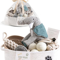 Puppy Starter Gift Basket I Essential Toy Collection