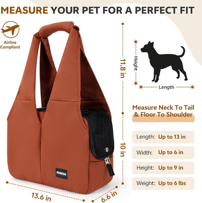 Small Dog & Cat Purse Carrier Tote