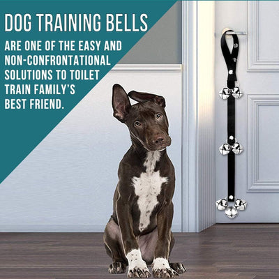 Extra-Loud Adjustable Puppy Potty Training Doorbells Set