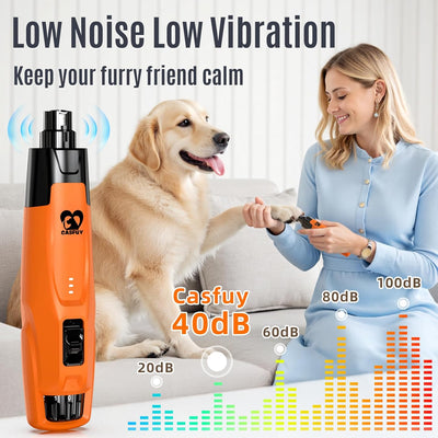 Powerful LED Dog Nail Grinder
