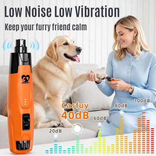 Powerful LED Dog Nail Grinder