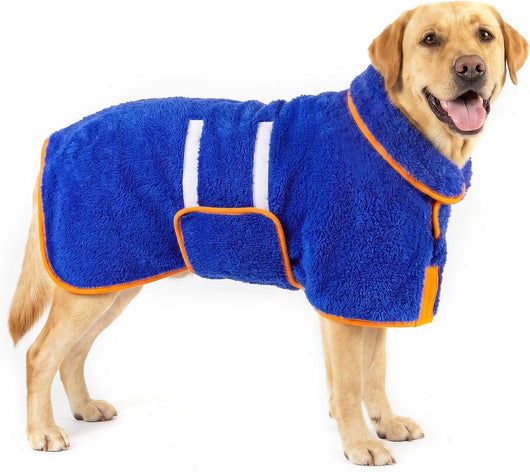 Quick Dry Dog Bathrobe Towel