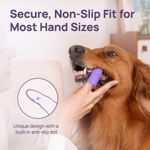 Dog Finger Toothbrush for Teeth Cleaning