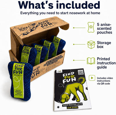 Nose Work Scent Training Kit For Bored Dogs
