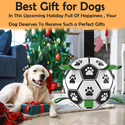Dog Soccer Ball 6" I Tug & Water Toy
