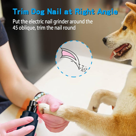 Quiet Rechargeable Dog Nail Grinder