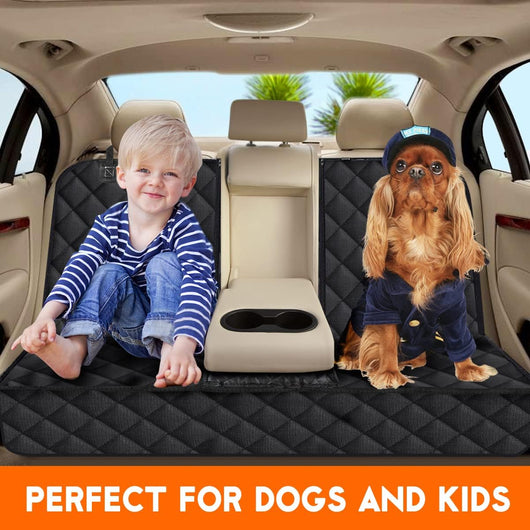 Waterproof Dog Car Seat Cover With Seat Belts