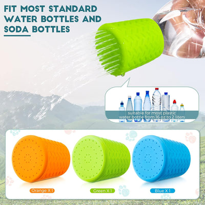 Portable Dog Shower Bottle Attachment Outdoor Sprayer Nozzle