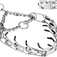Quick-Release Adjustable Stainless Steel Dog Collar