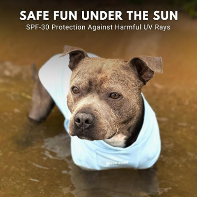 Dog Sun Shirt SPF30 | UV Protection Lightweight Cooling T-Shirt for Pets