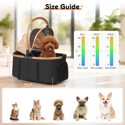 Small Dog Stroller For Safe Comfortable Outdoor Travel