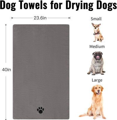Super Absorbent Microfiber Dog Drying Bath Towel