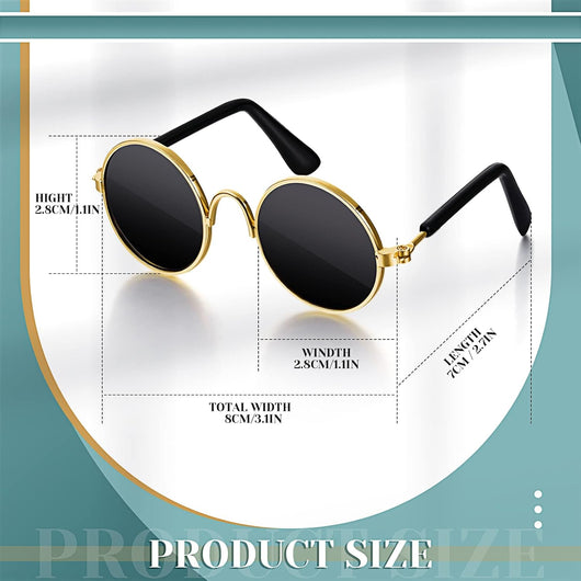 UV Protection | Retro Dog Sunglasses