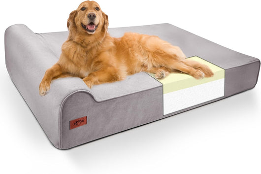 XXL Memory Foam Dog Bed I Orthopedic Large Breeds