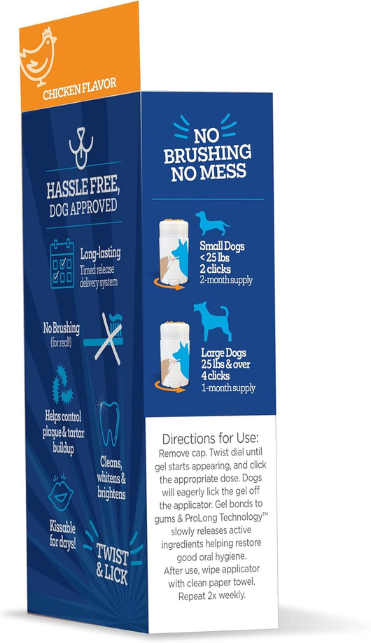 Twist + Lick Dental Gel for Dogs