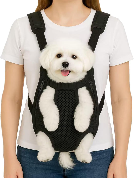 Front Pet Carrier for Small Dogs | Hands-Free Travel Bag