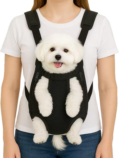 Front Pet Carrier for Small Dogs | Hands-Free Travel Bag