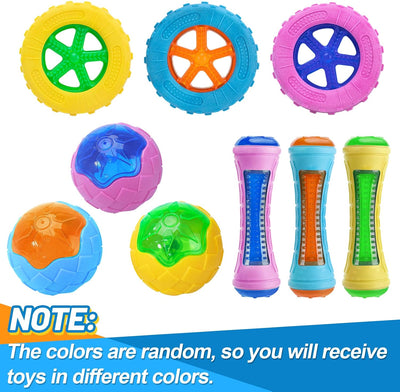 Floating Squeaky Dog Pool Toys Fetch Set