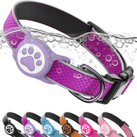 Dog Collar with AirTag Holder I Waterproof