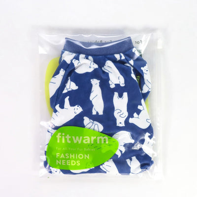 Cozy Bear Velvet Pajamas for Dogs