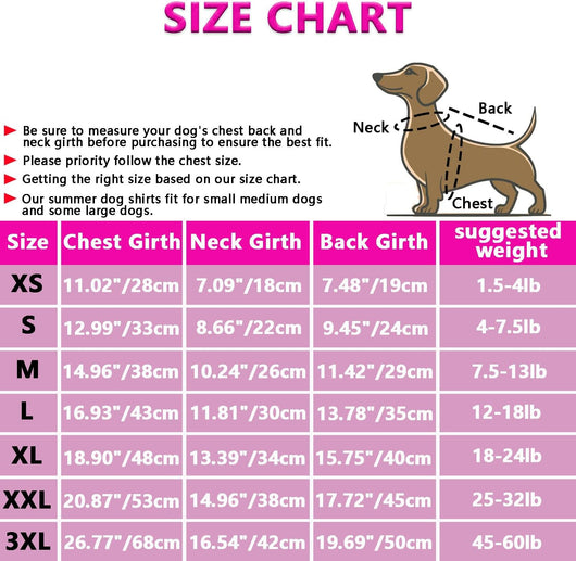 2 Pack Dog Shirts | Summer Dog Clothes | Soft Puppy Tank Tops