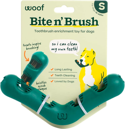 Woof Bite n' Brush Dog Toy
