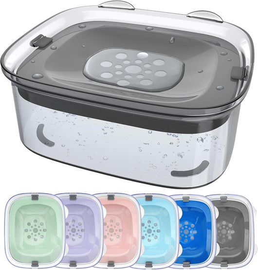 Large dog water bowl for messy drinkers