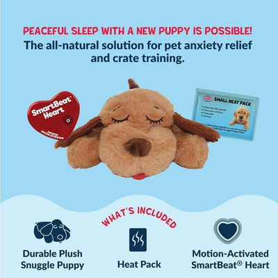 Puppy Heartbeat Comfort Toy For Calm Sleep