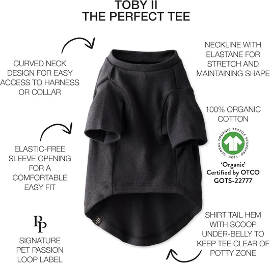 Dog Clothes 3 Pack | Organic Cotton Soft Pet Shirts