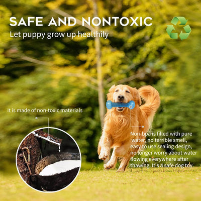 Freezable Puppy Teething Toy Set For Chewing