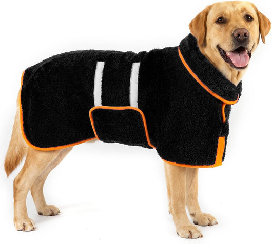 Quick Dry Dog Bathrobe Towel