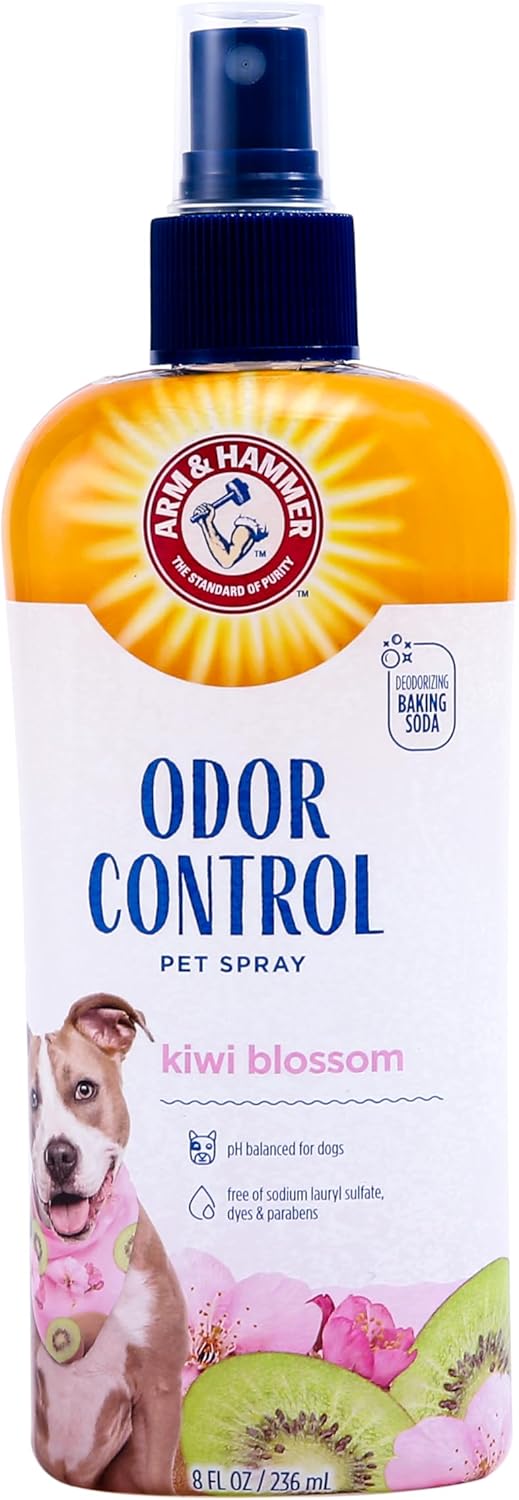 Kiwi Blossom dog deodorizing spray for freshness