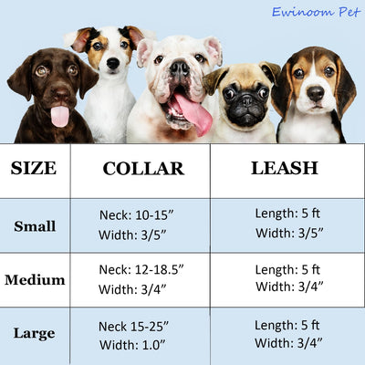 Corduroy Dog Collar Set | Soft Adjustable Leash & Metal Buckle