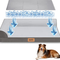 Cooling Dog Bed I Orthopedic Large Dogs